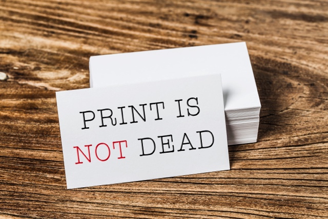 Is Print Really Dead?