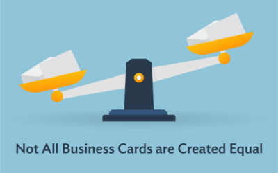 Not All Business Cards Are Created Equal